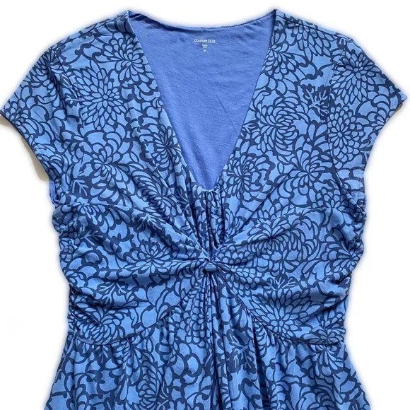 Garnet Hill Twist Front Dress - Picture 3 of 14